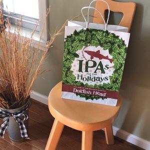 Holiday Dogfish Head IPA Shopping Bag